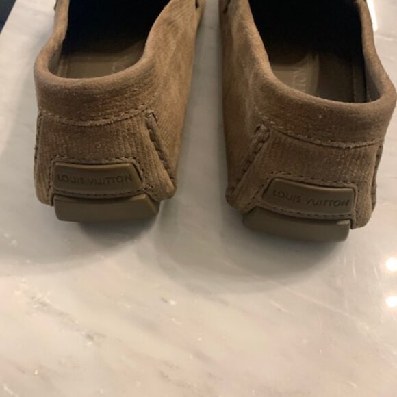 Louis Vuitton Men's Monte Carlo Suede Loafers - Picture 4 of 10